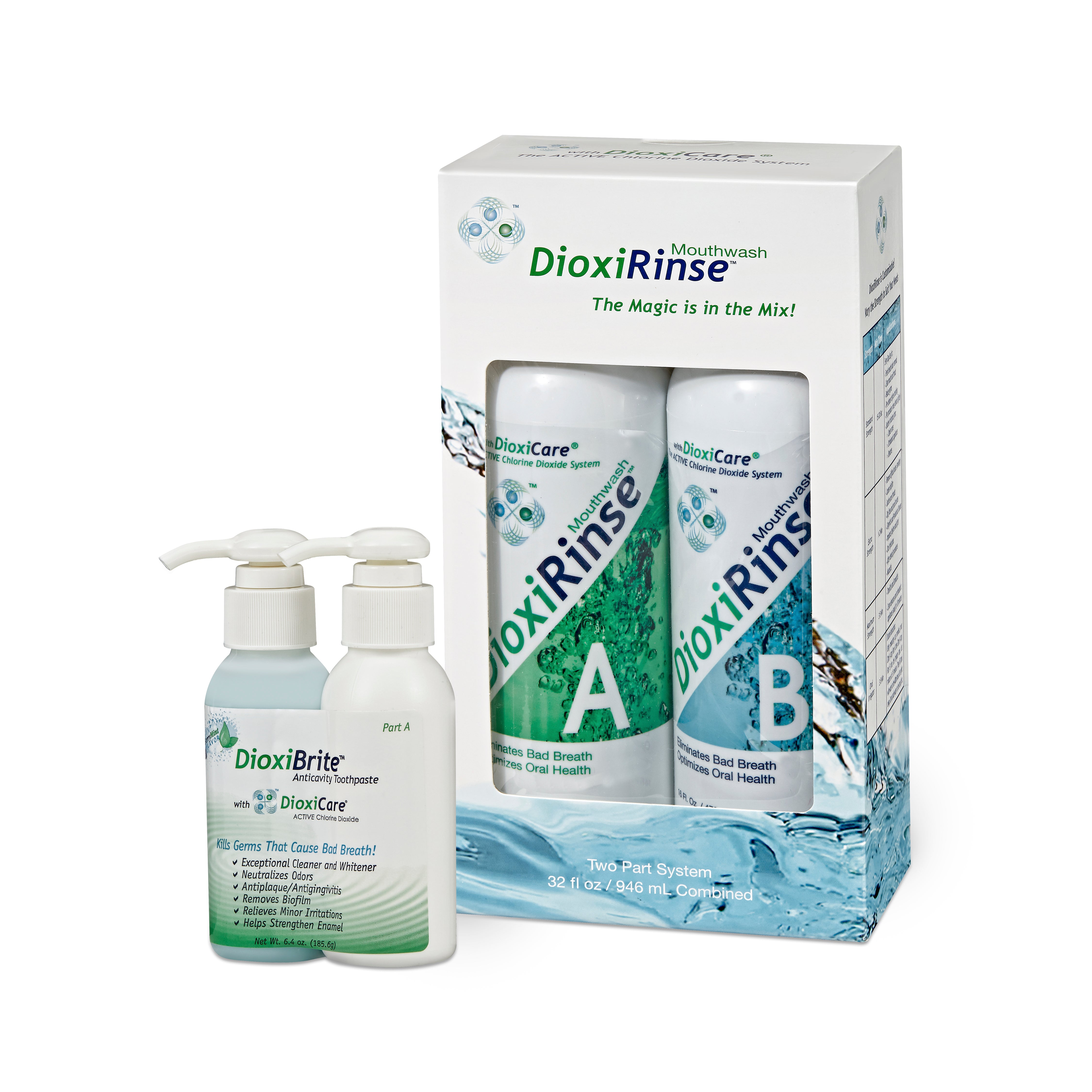 DioxiRinse Fresh Breath Combo